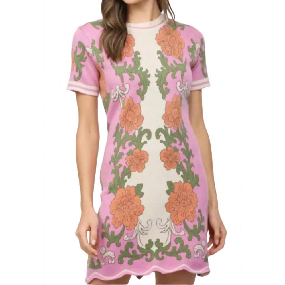 NEW FATE delaney dress in pink